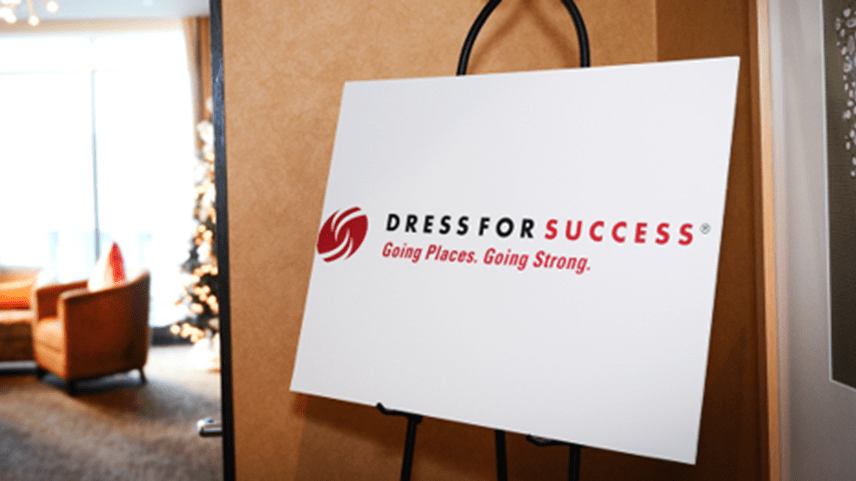 Logo for DRESS FOR SUCCESS