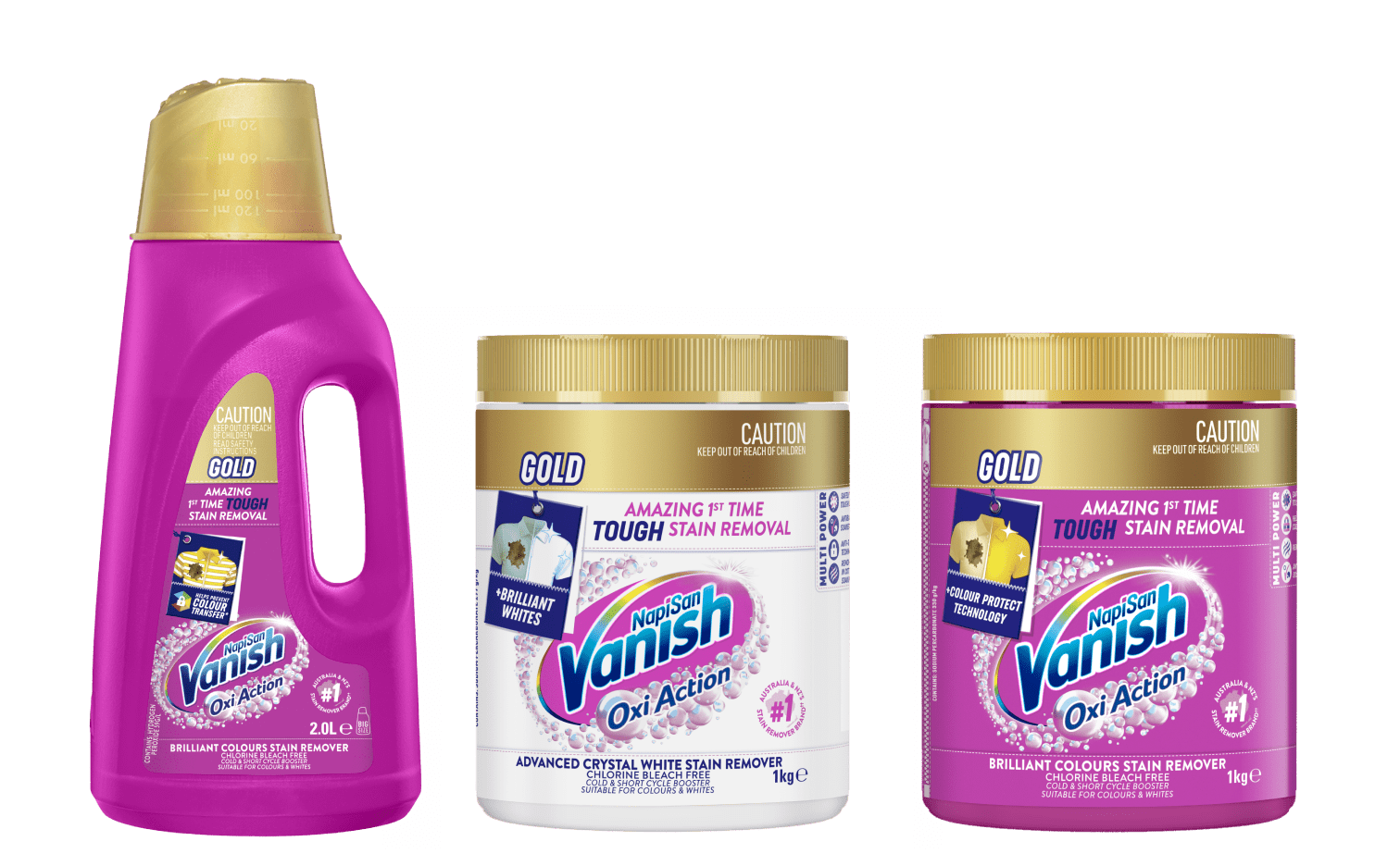 Vanish Oxi Advance Laundry Boosters